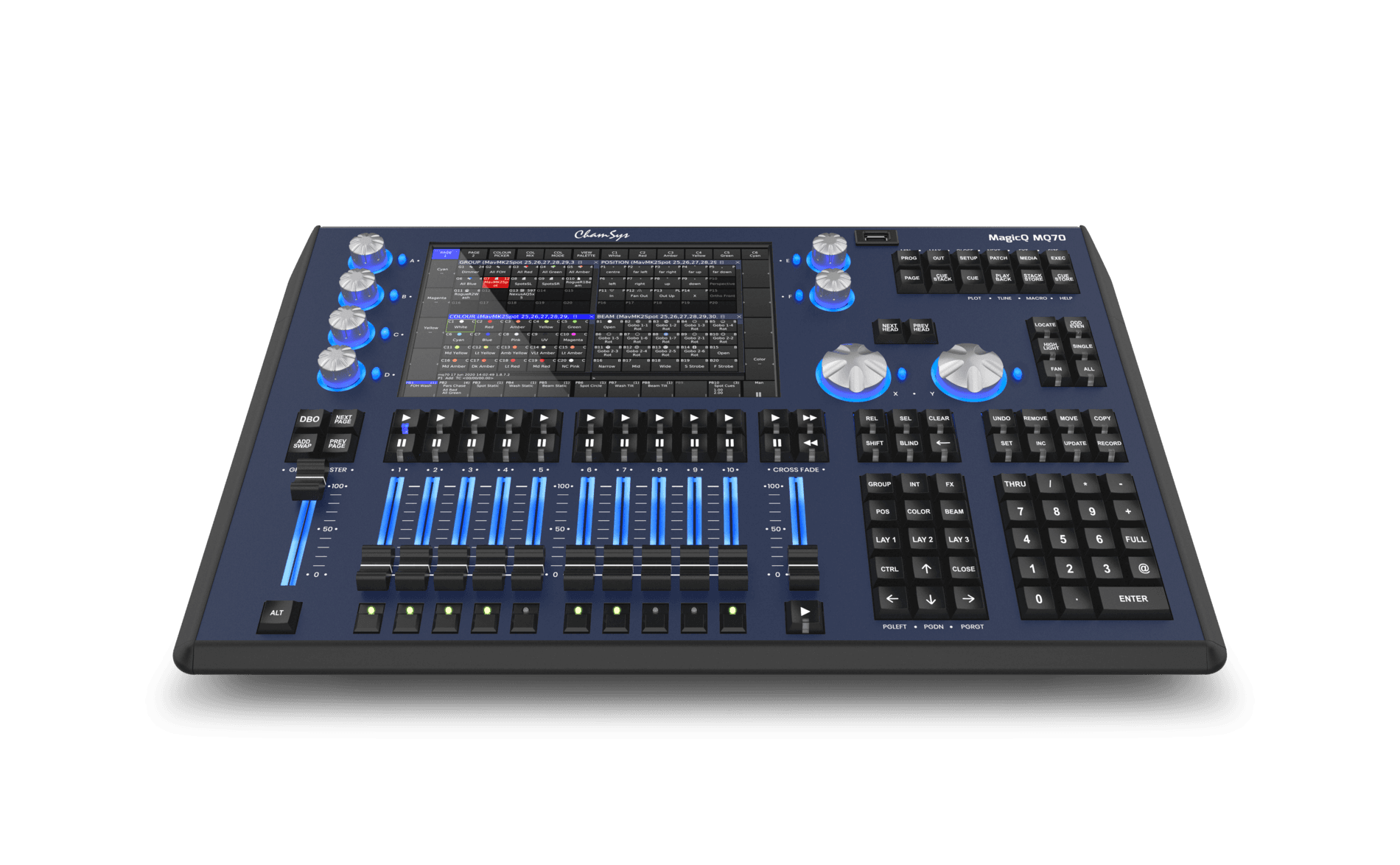 CHAMSYS MagicQ MQ70 Compact Console 2