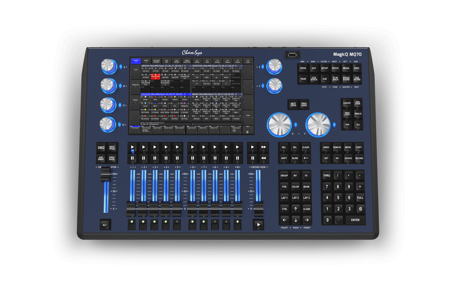CHAMSYS MagicQ MQ70 Compact Console 5