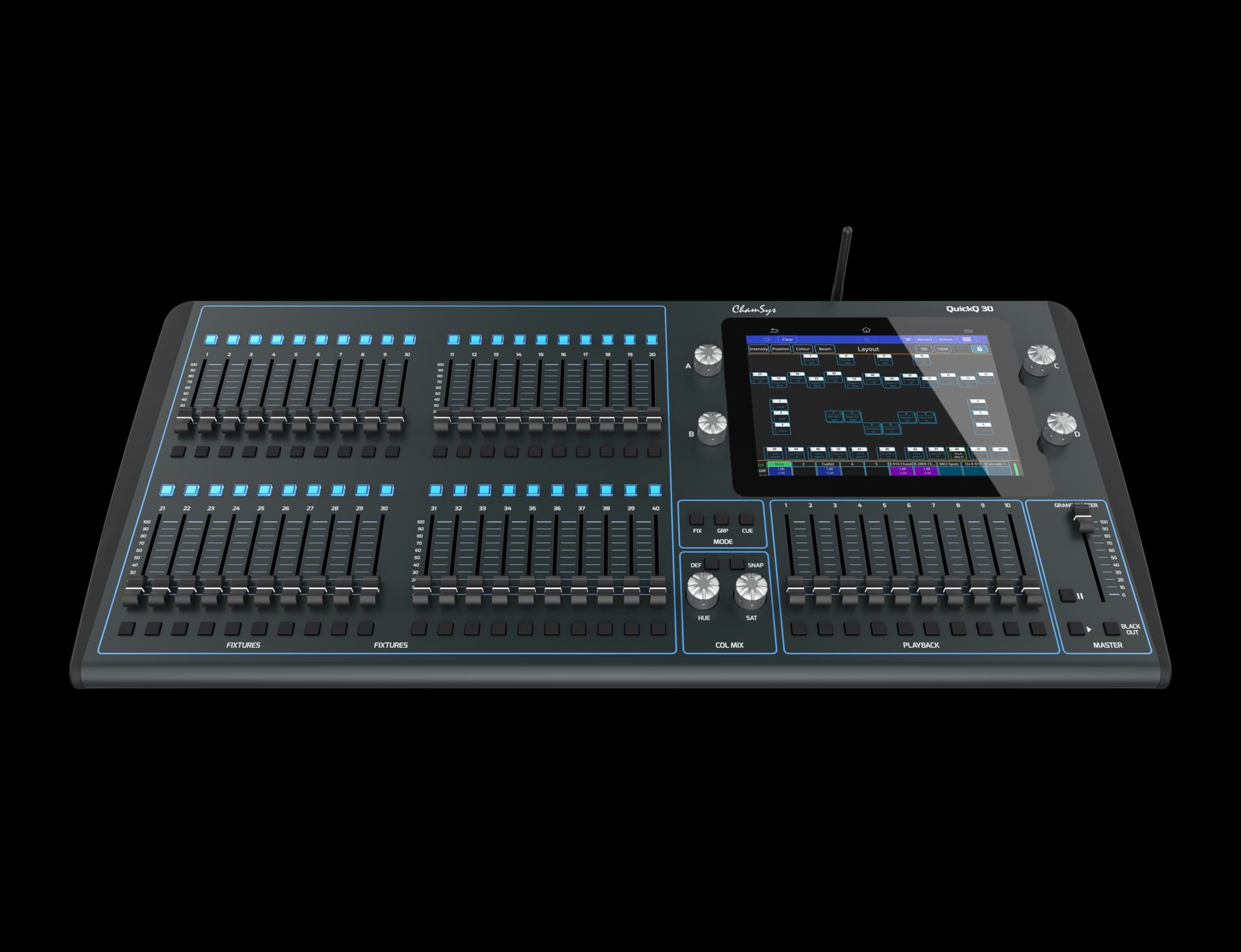 Пульт управления светом ChamSys QuickQ 30 2