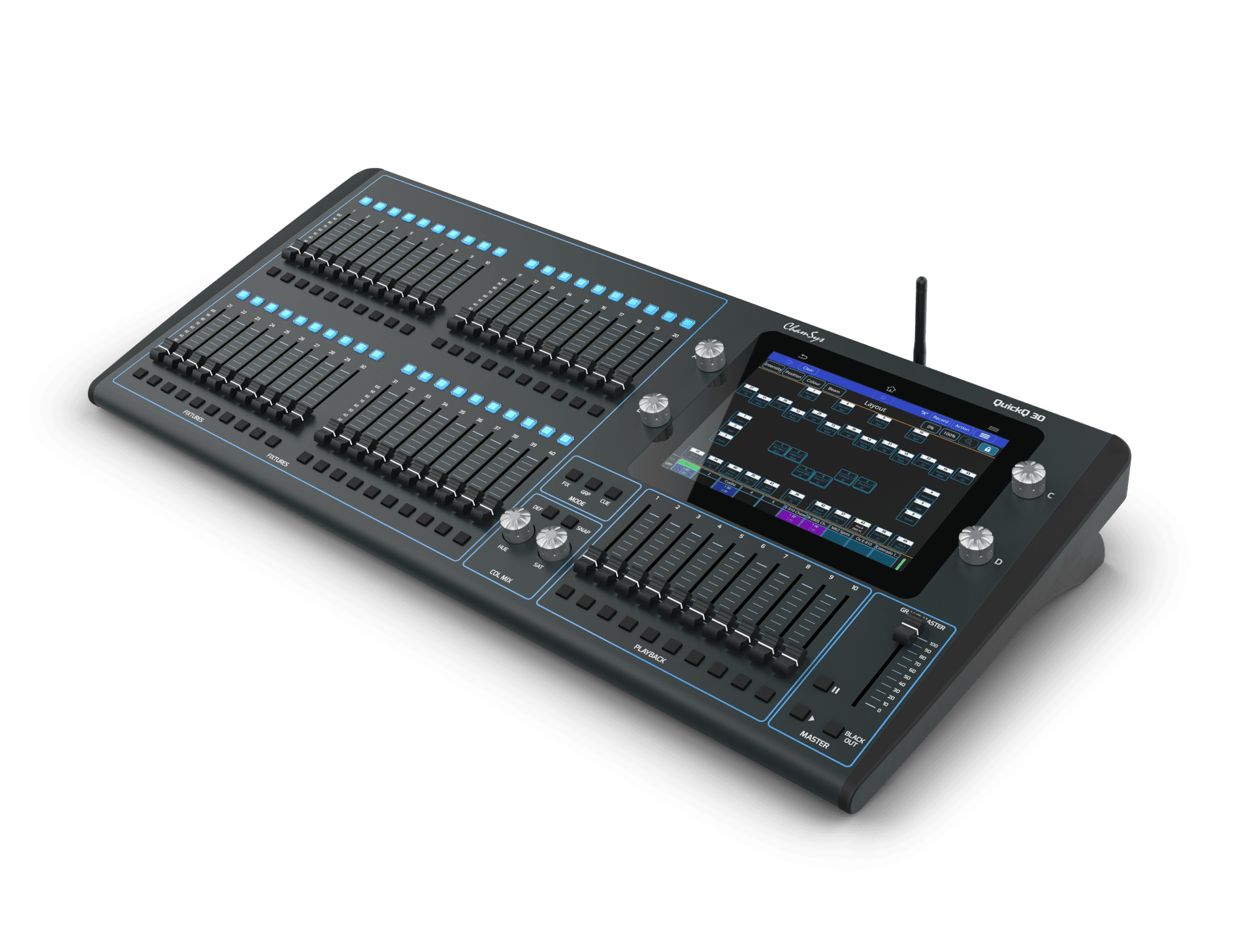 Пульт управления светом ChamSys QuickQ 30 3