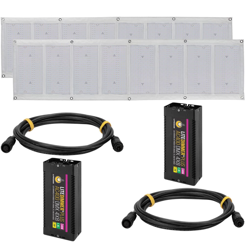 LED Panel LiteGear LiteTile Plus Kit, 4×8 Hybrid 1